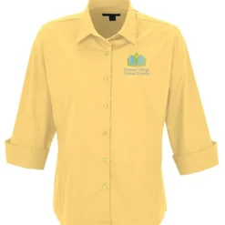 Easy Care 3/4 Sleeve Stretch Poplin Blouse - Ladies'