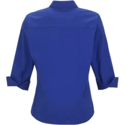 Easy Care 3/4 Sleeve Stretch Poplin Blouse - Ladies'
