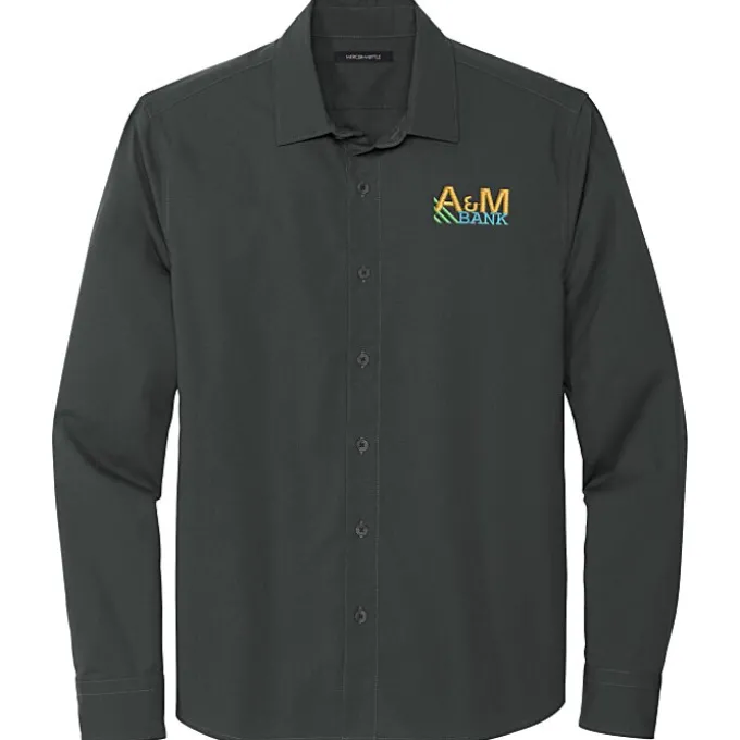 Easy Care Stretch Woven Shirt - Men's