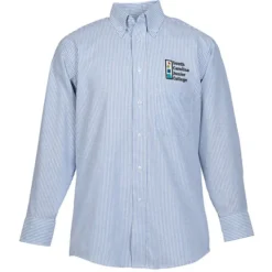 Easy Care Stripe Oxford Shirt - Men's