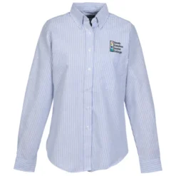 Easy Care Stripe Oxford Shirt - Ladies'