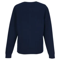 Easy Care Tri-Blend Crewneck Cardigan Sweater - Ladies'