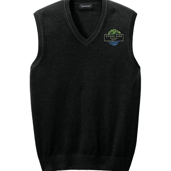 Easy Care Tri-Blend Sweater Vest