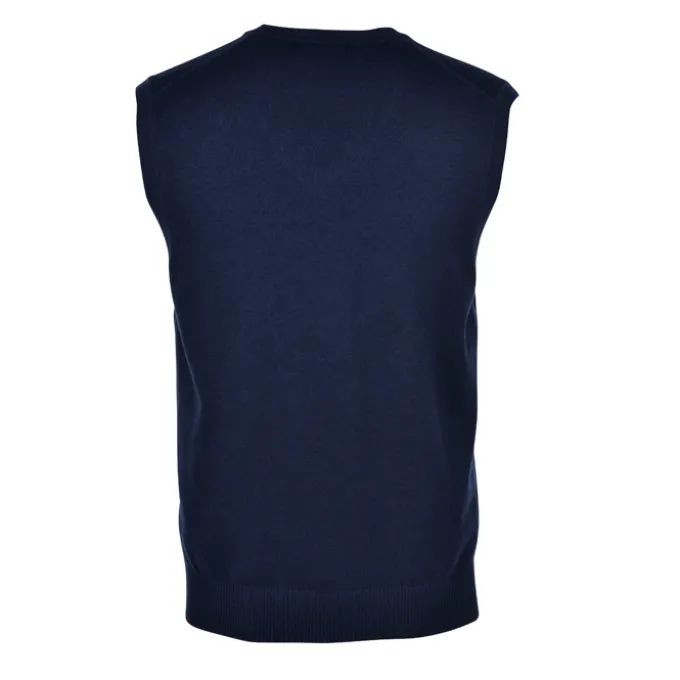 Easy Care Tri-Blend Sweater Vest