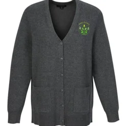 Easy Care Tri-Blend V-Neck Cardigan Sweater - Ladies'