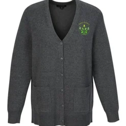Easy Care Tri-Blend V-Neck Cardigan Sweater - Ladies'