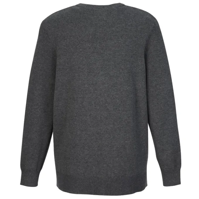 Easy Care Tri-Blend V-Neck Cardigan Sweater - Ladies'
