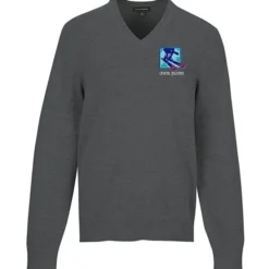 Easy Care Tri-Blend V-Neck Sweater - Men's