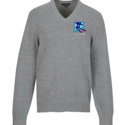 Easy Care Tri-Blend V-Neck Sweater - Men's