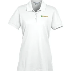 Easy Care Wrinkle Resist Cotton Pique Polo - Ladies'