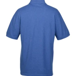 Easy Care Wrinkle Resist Cotton Pique Polo - Men's - Heather