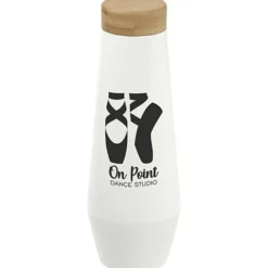 Echo Vacuum Bottle with Bamboo Lid - 17 oz.
