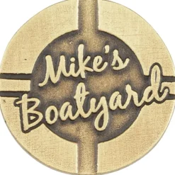 Econo Lapel Pin - Round