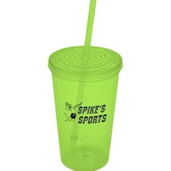 Economy Tumbler with Straw - 20 oz.