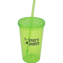 Economy Tumbler with Straw - 20 oz.