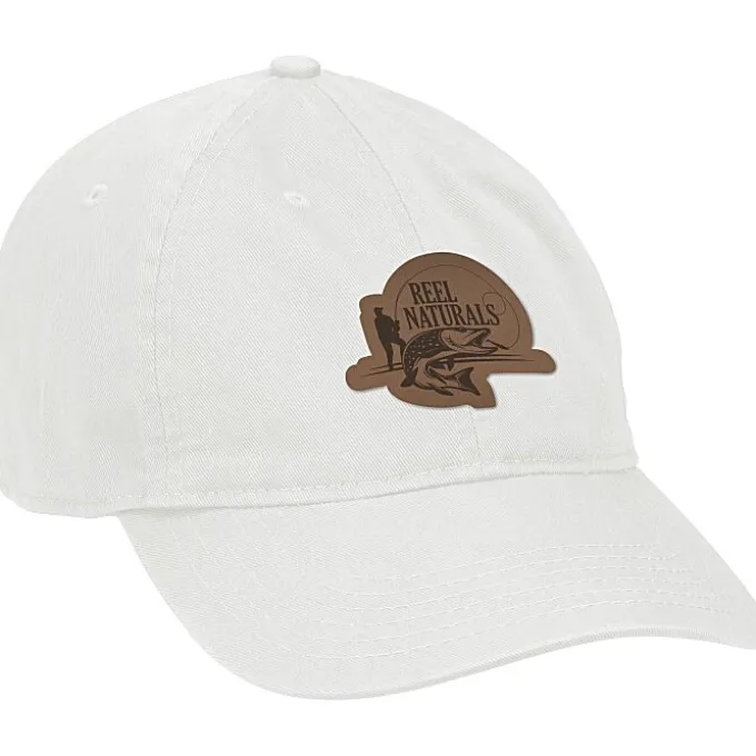 Econscious Organic Cotton Twill Baseball Cap - Laser Engraved Patch