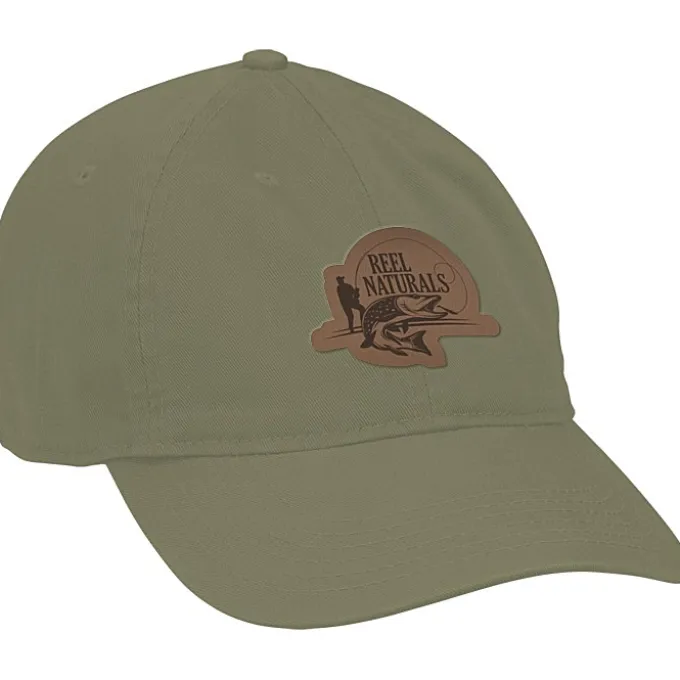 Econscious Organic Cotton Twill Baseball Cap - Laser Engraved Patch