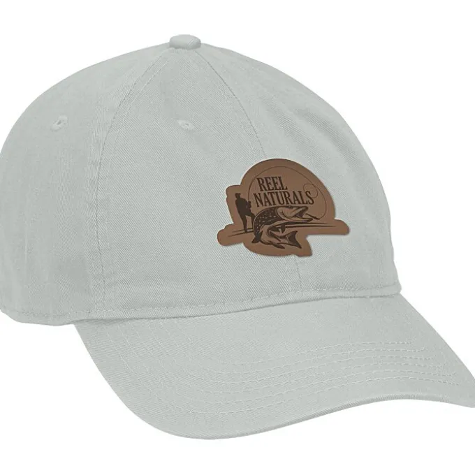 Econscious Organic Cotton Twill Baseball Cap - Laser Engraved Patch