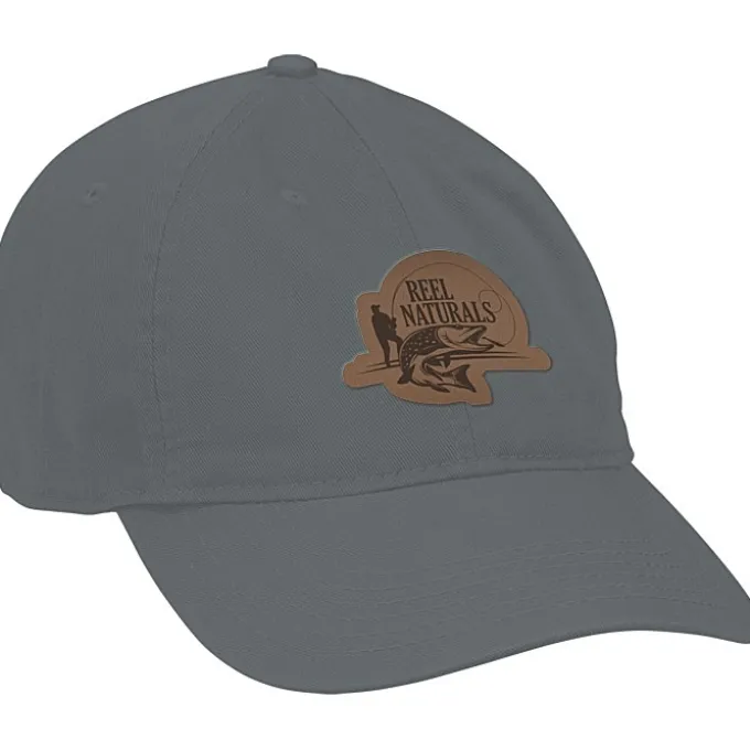 Econscious Organic Cotton Twill Baseball Cap - Laser Engraved Patch