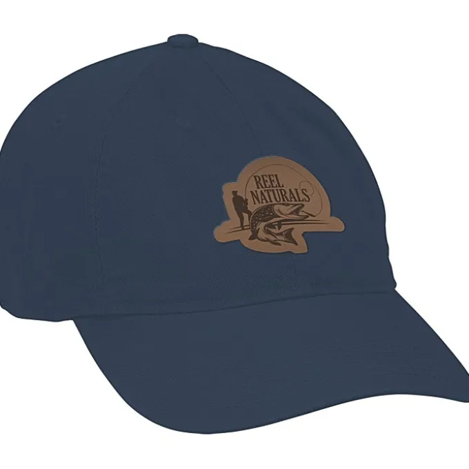 Econscious Organic Cotton Twill Baseball Cap - Laser Engraved Patch