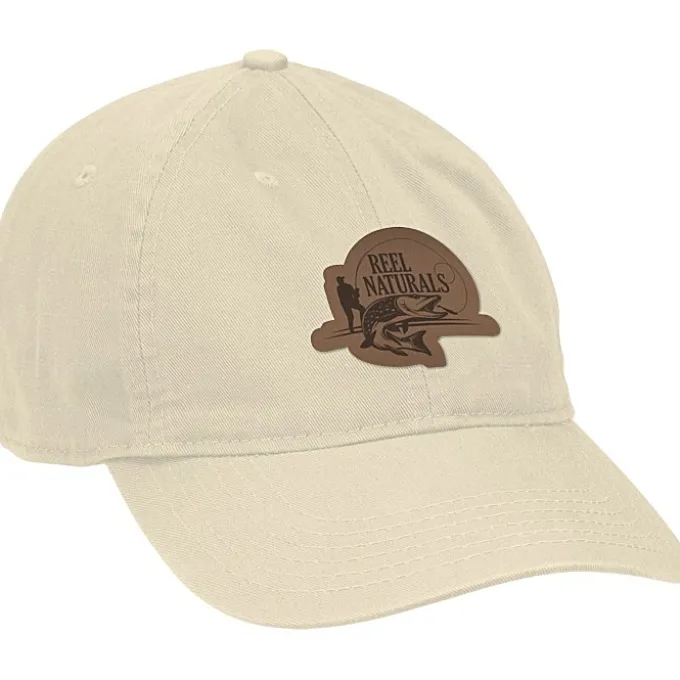 Econscious Organic Cotton Twill Baseball Cap - Laser Engraved Patch