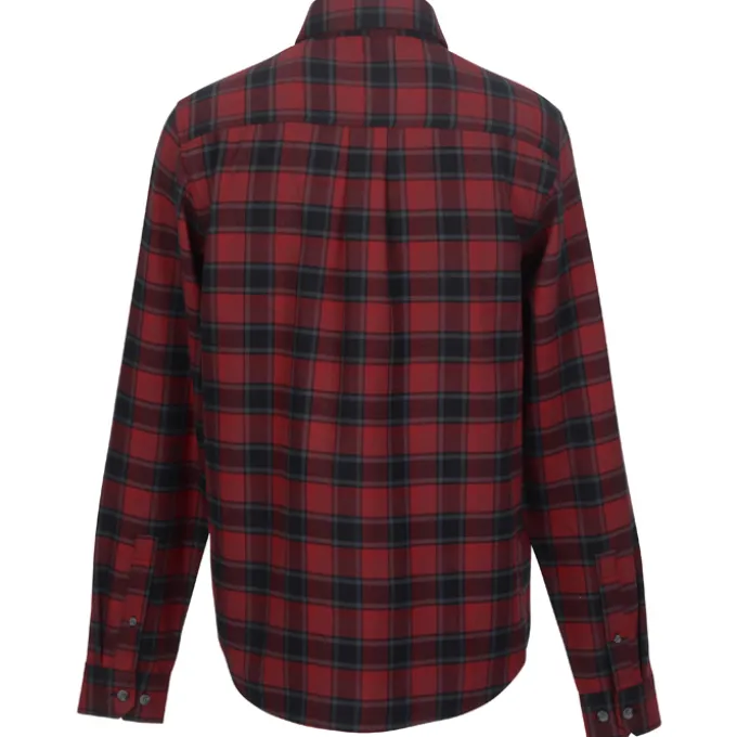 Eddie Bauer Favorite Flannel Plaid Shirt