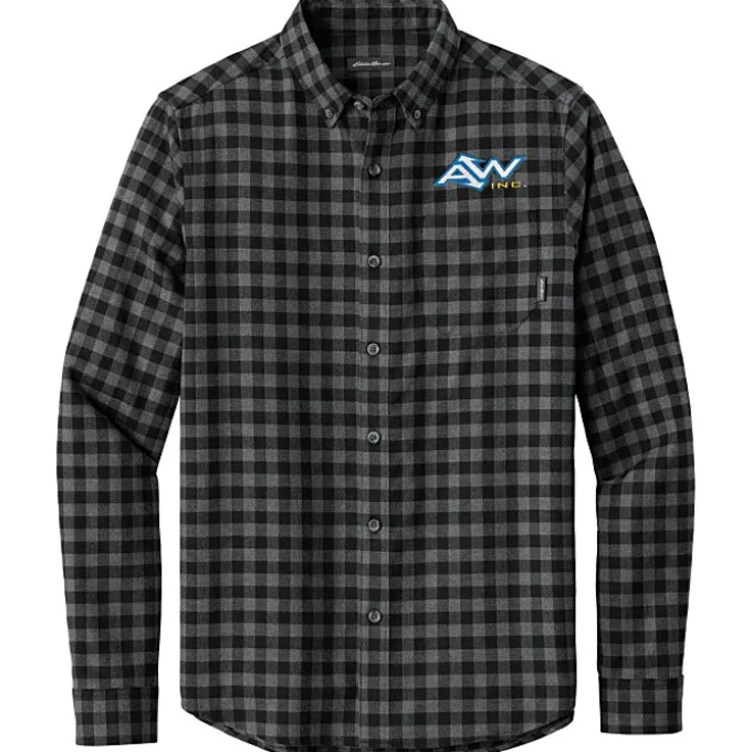 Eddie Bauer Favorite Flannel Plaid Shirt