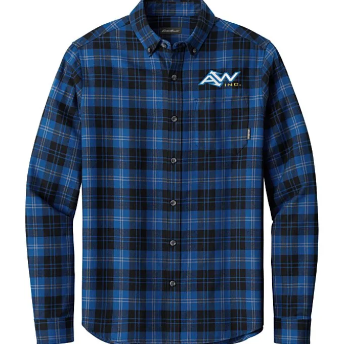 Eddie Bauer Favorite Flannel Plaid Shirt