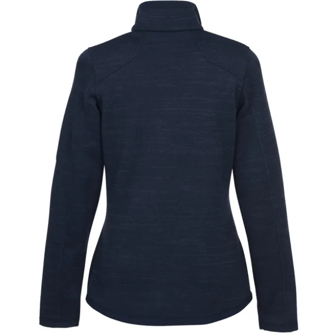 Eddie Bauer Heathered Sweater Fleece Jacket - Ladies'