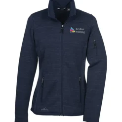 Eddie Bauer Heathered Sweater Fleece Jacket - Ladies'