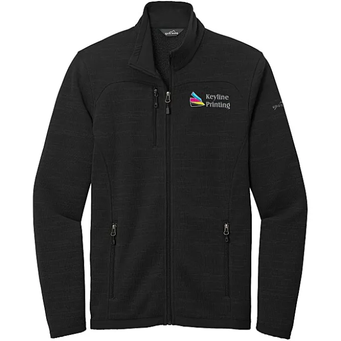 Eddie Bauer Heathered Sweater Fleece Jacket - Men's - 24 hr