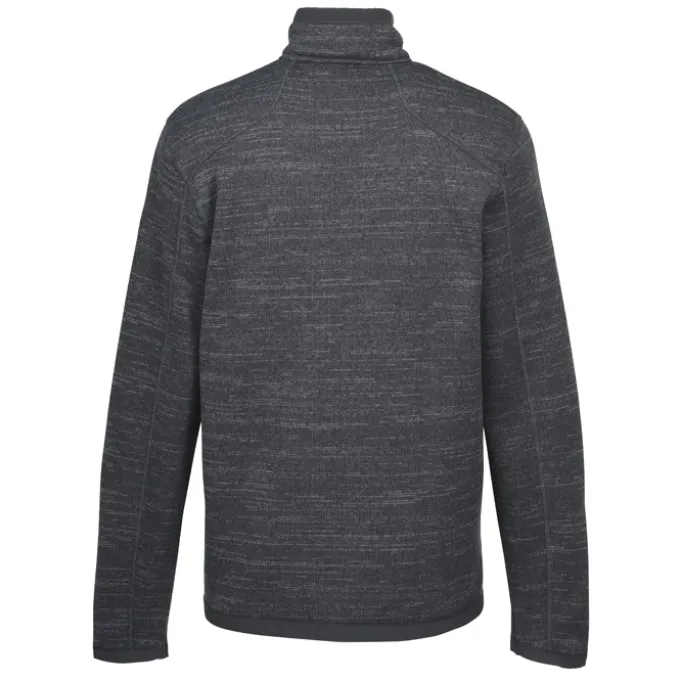 Eddie Bauer Heathered Sweater Fleece Jacket - Men's - 24 hr