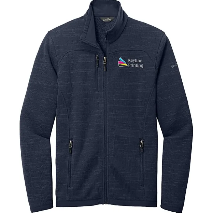 Eddie Bauer Heathered Sweater Fleece Jacket - Men's - 24 hr