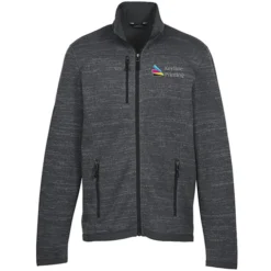Eddie Bauer Heathered Sweater Fleece Jacket - Men's - 24 hr