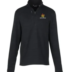 Eddie Bauer Heathered 1/4-Zip Sweater Fleece - Men's