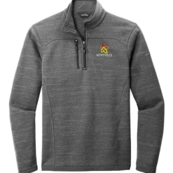 Eddie Bauer Heathered 1/4-Zip Sweater Fleece - Men's