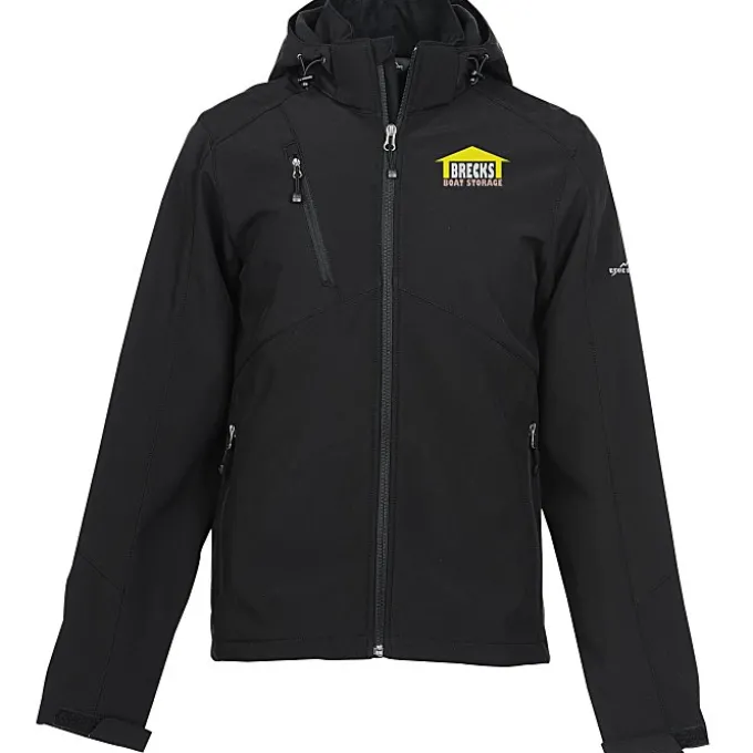 Eddie Bauer Hooded Soft Shell Coat - Men's