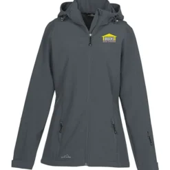 Eddie Bauer Hooded Soft Shell Coat - Ladies' - 24 hr