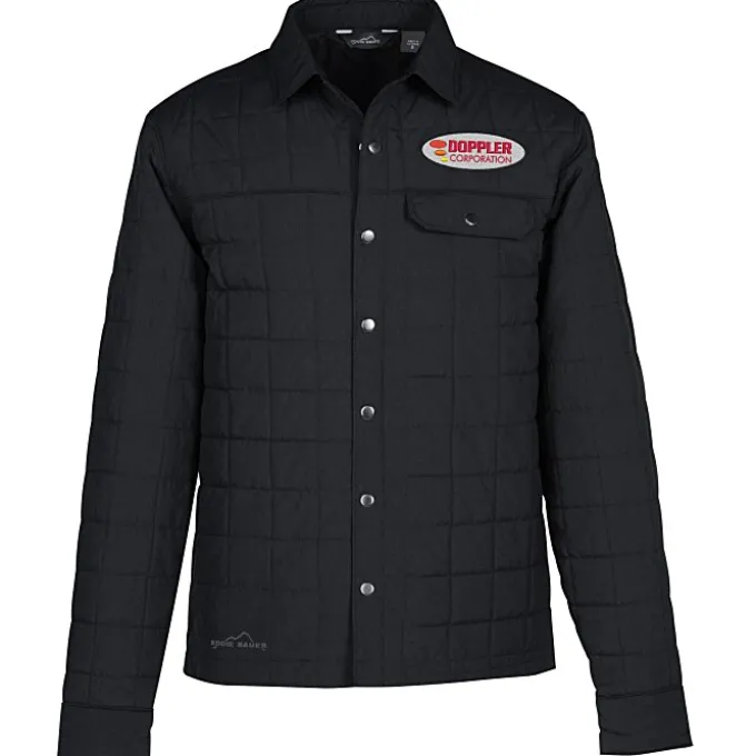 Eddie Bauer Quilted Shirt Jacket