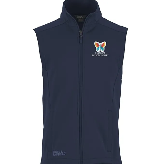 Eddie Bauer Smooth Mid Layer Fleece Vest - Men's