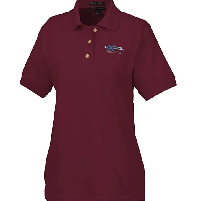 Egyptian Cotton Pique Polo - Ladies'