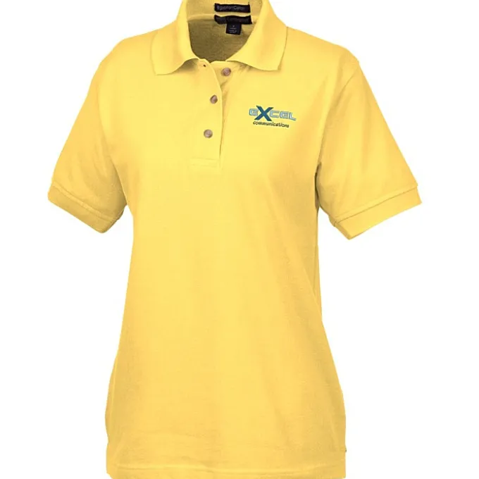 Egyptian Cotton Pique Polo - Ladies'