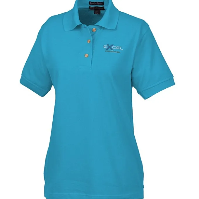 Egyptian Cotton Pique Polo - Ladies'