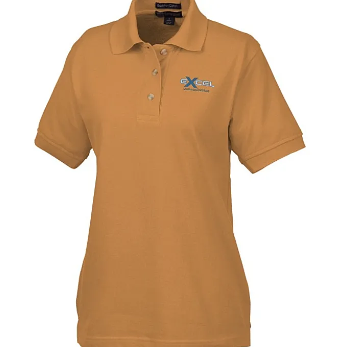 Egyptian Cotton Pique Polo - Ladies'