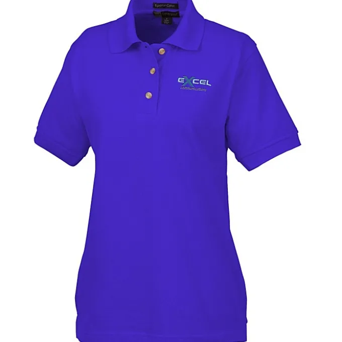 Egyptian Cotton Pique Polo - Ladies'