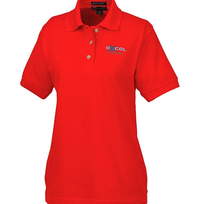 Egyptian Cotton Pique Polo - Ladies'