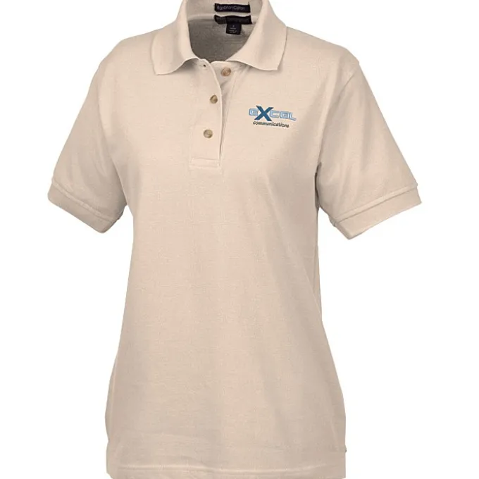 Egyptian Cotton Pique Polo - Ladies'