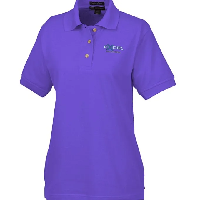 Egyptian Cotton Pique Polo - Ladies'
