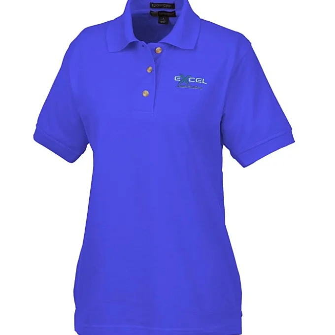 Egyptian Cotton Pique Polo - Ladies'