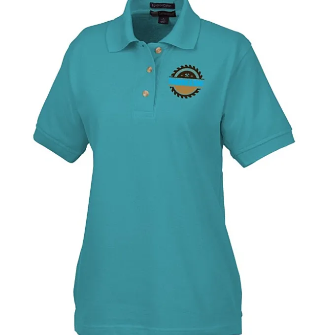 Egyptian Cotton Pique Polo - Ladies' - Full Color